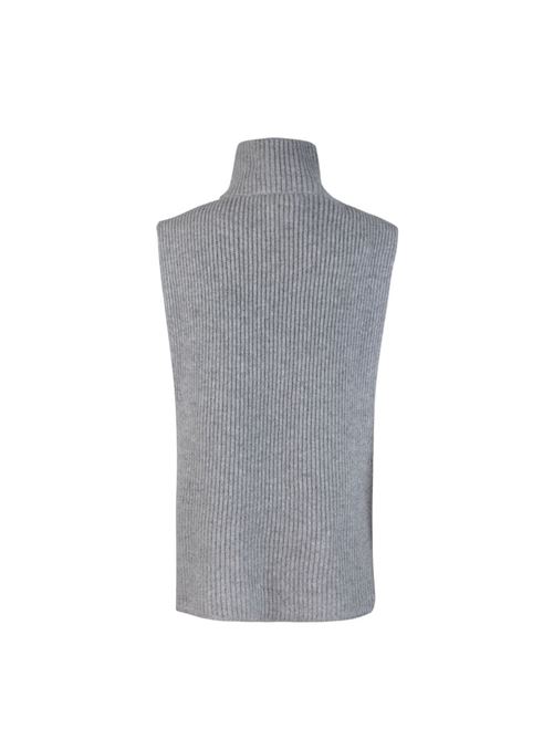 Gilet sabbia filato di misto cashmere Max Mara | 2426356012600.008